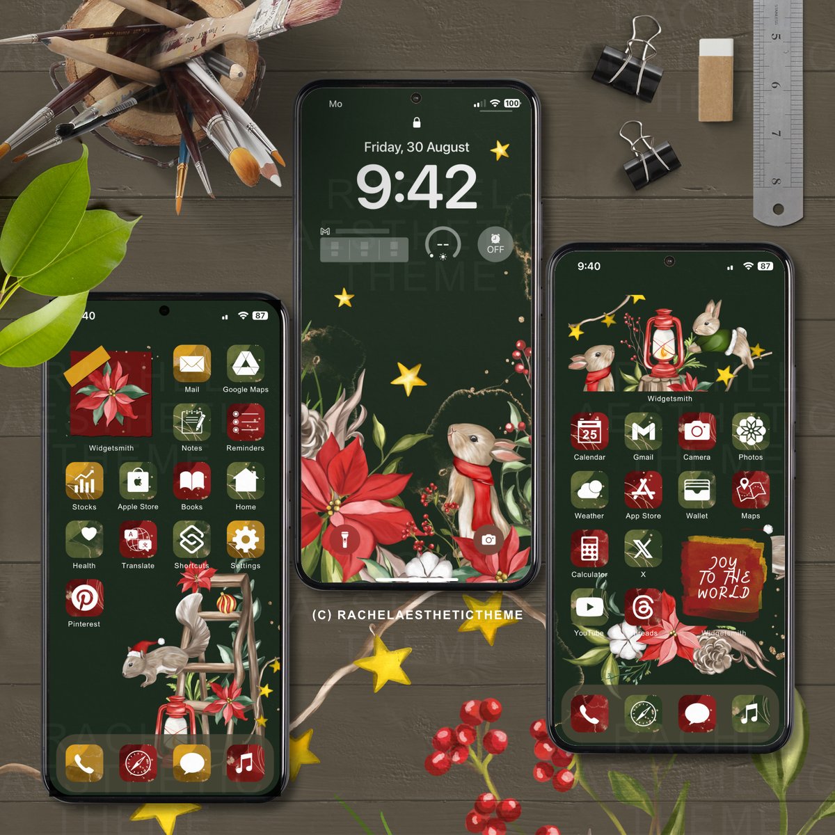 rachel_aestheme's tweet photo. 🎅Hohoho ~ I'm ready for Christmas 🎄💫
#christmas #Christmaswallpaper #phone #illustration #phonelockscreen #iOS https://t.co/psEgnGDn0C