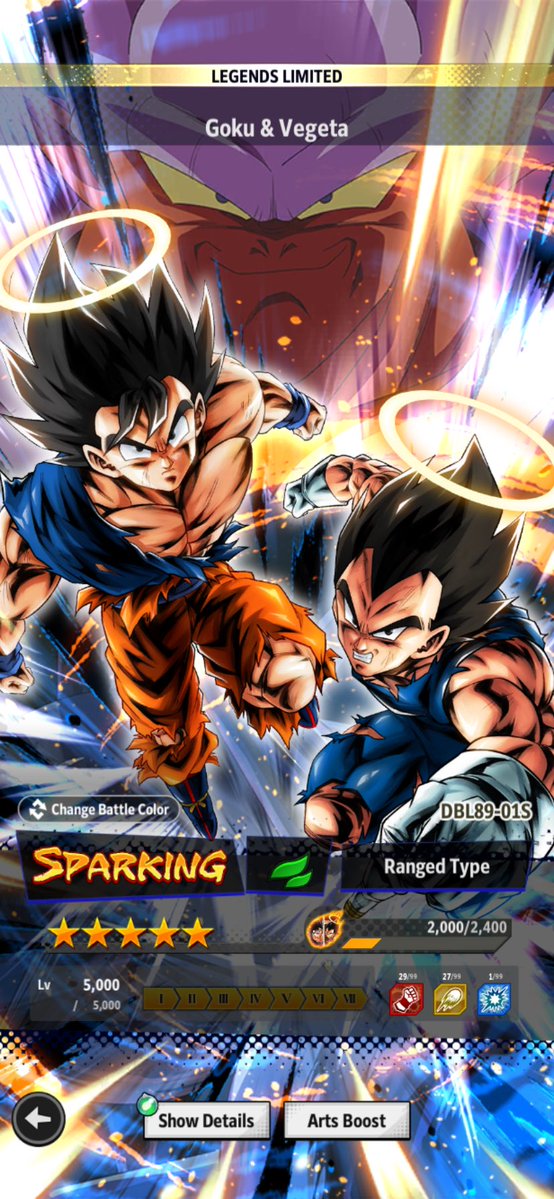 SamsonDBZ's tweet image. I like how the P1 units feel. They aren’t meta breaking, but they aren’t trash. I feel like this is how legends should handle most releases.