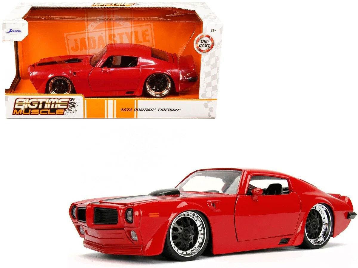 EicholtzSports's tweet image. Add a classic muscle car to your collection! The 1972 Pontiac Firebird Red w/ Black Stripe 1/24 diecast by Jada is perfect for enthusiasts. ebay.us/exX3BD
#ad #Diecast #PontiacFirebird #MuscleCars