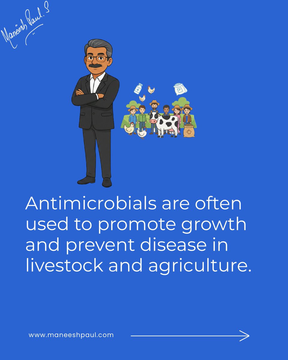 maneeshpaul's tweet image. How Is AMR Draining Our Healthcare System?  

Antimicrobial Resistance isn’t just a medical crisis, it’s an economic one accelerating quietly in the background. When infections become harder to treat, the costs rise sharply: 
🔹 Longer hospital stays and prolonged treatments 
🔹…