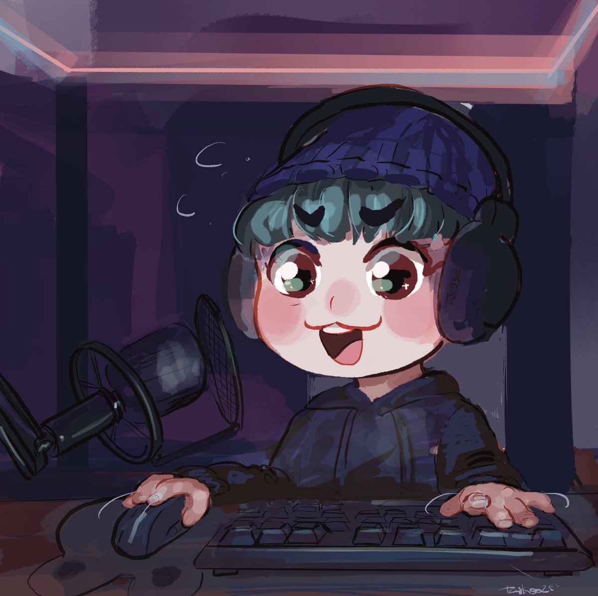 Taikoodles's tweet image. Do you guys know that one guy from bts that’s a streamer now?