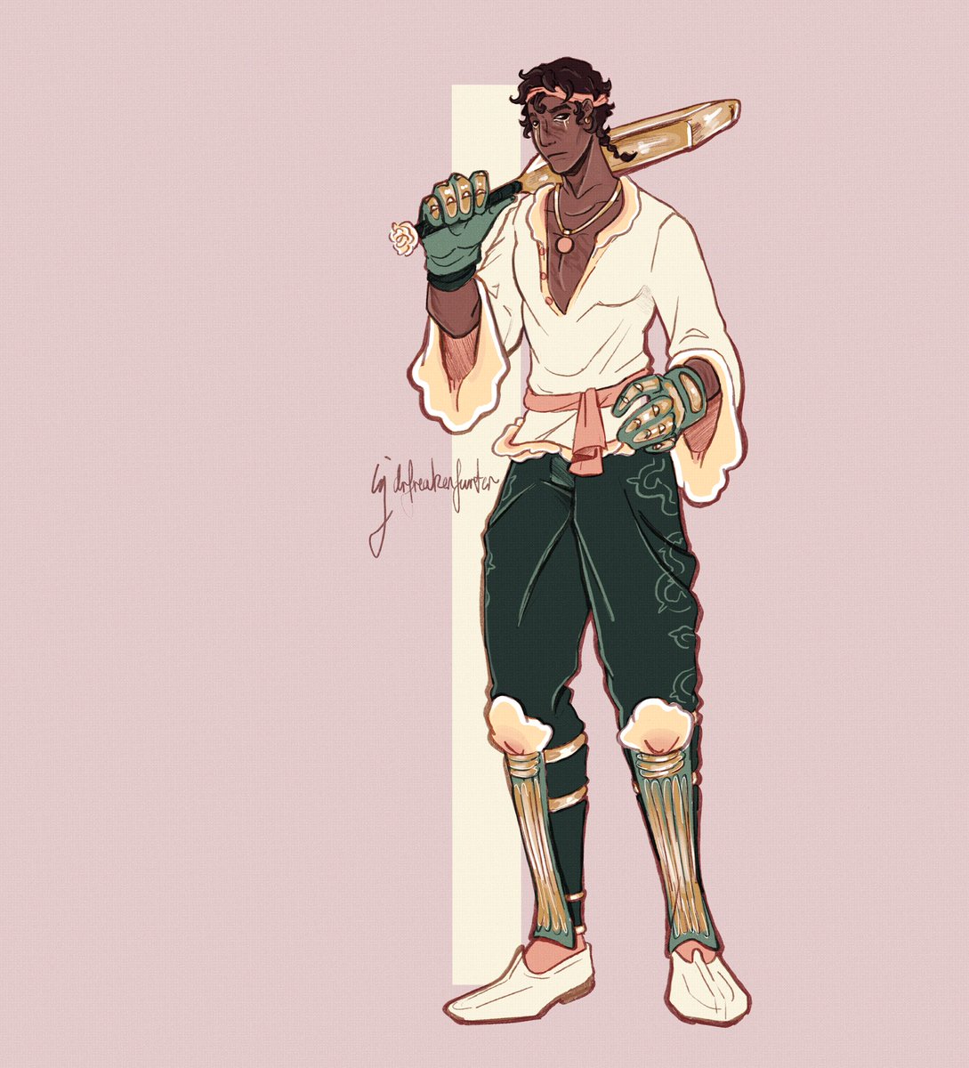 drfreakenfurter's tweet image. Batter — ‘Rooted Desire’ 
Almost done with the OC Fan Essence..
#IDV #IdentityV #GanjiGupta #Fanart