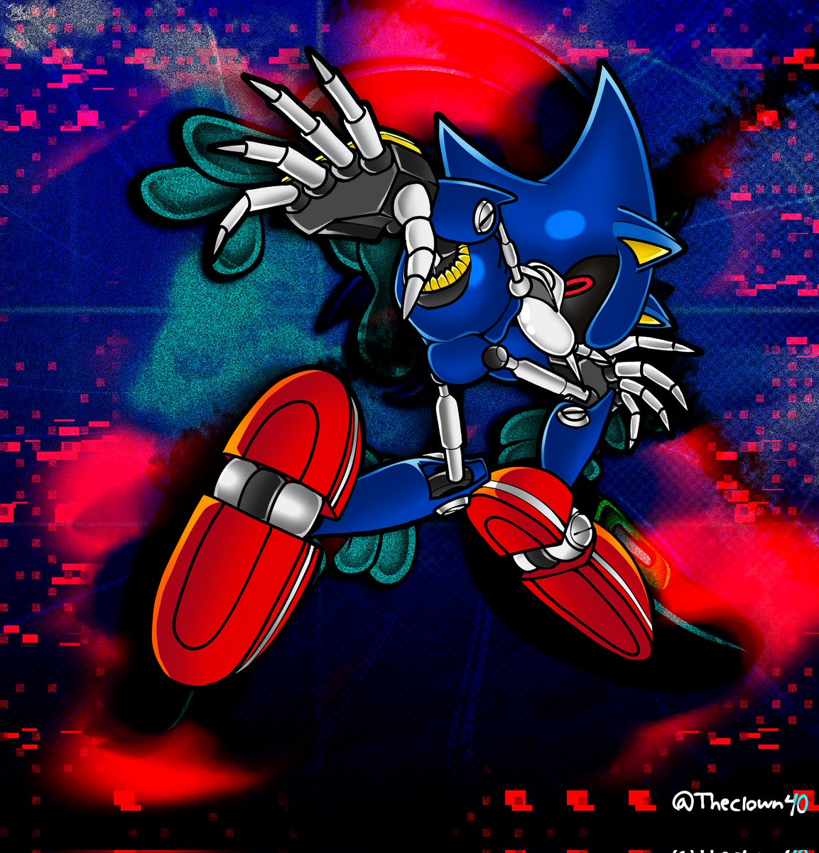 Theclown40's tweet image. Trust the SUPERIOR sonic!!
Ignore that faker behind him.