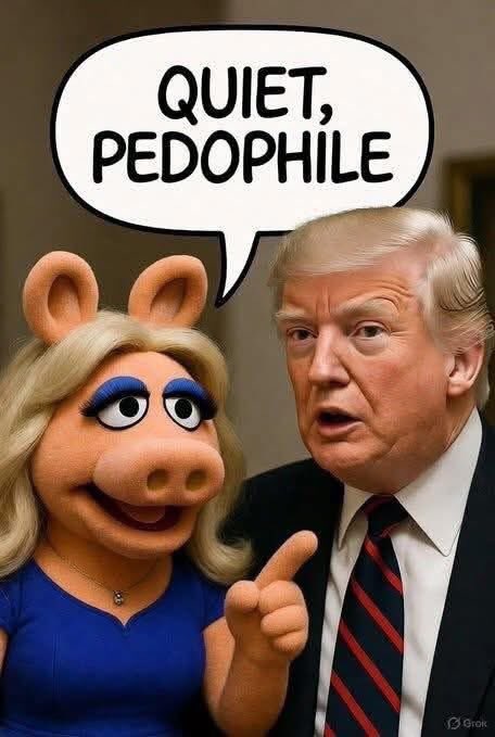 GroovyTeach92's tweet image. Today is 11/22/25:
@realDonaldTrump “@POTUS” is UNDOUBTEDLY the most inhumane, worthless, useless, demented, fascist, xenophobic, criminal, racist, immoral, &amp;amp; corrupt entity on the planet. Prove me wrong!🤔
#PedoTrump 
#NotMyPresident 
#8647
#ReleaseTheFiles
#GOPDefendsPedos