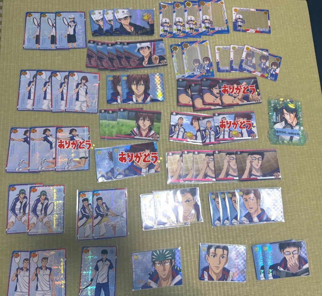 YOSHI_semsem's tweet image. テニプリ
【交換】【譲渡】
新テニスの王子様
卡游 KAYOU  シャイニングモーメントコレクションカード  

譲　画像

求　同種忍足侑士＞ 異種忍足侑士
　UR又はSR優先で集めてます

R TR SR 50円　SSR 100円
　UR 200円　+ 送料

異種なんでも検討します💕郵送のみ
検索よりお気軽にお声掛けください🫶