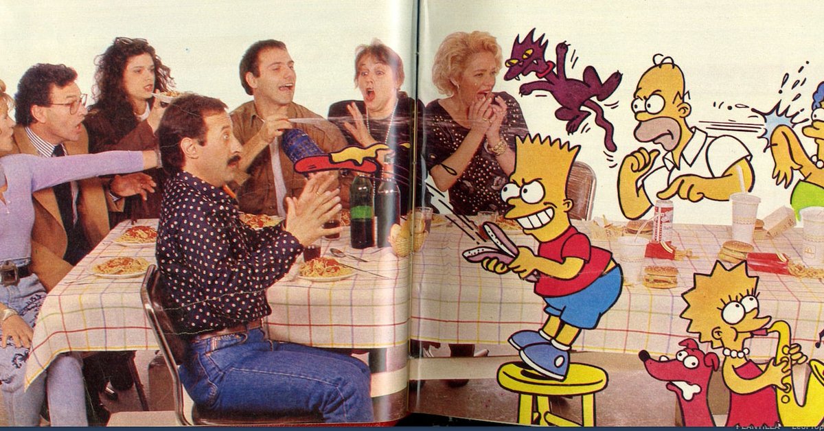 manucocor's tweet image. El mejor crossover que podías tener en los 90