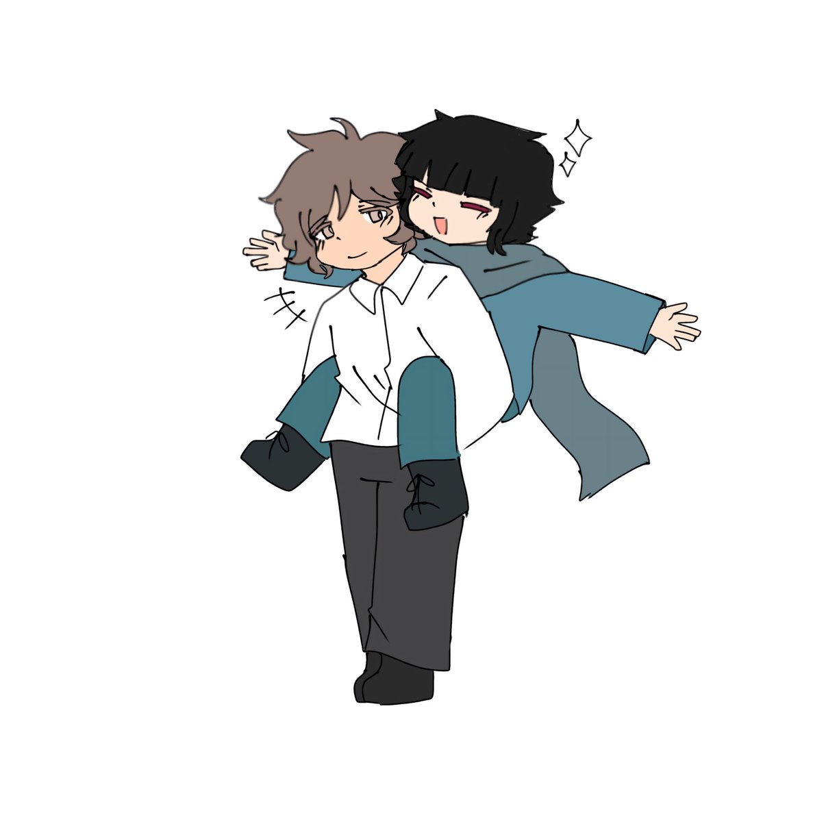 ojimairl_2's tweet image. Pinklings babies that made me go trough 15 stages of grief all at once while drawing them

#tetrotwt #tetropink #hirojima #hasemura