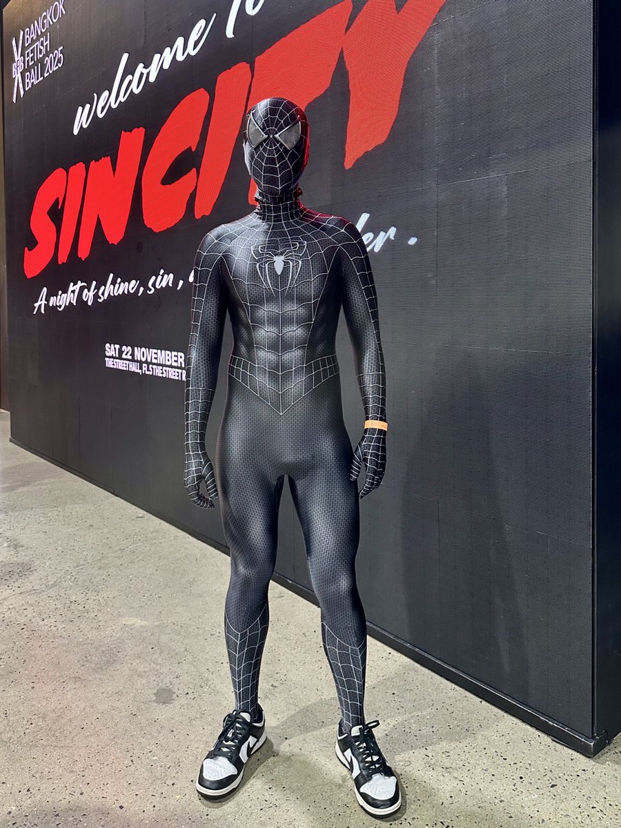 Hello SPIDYKX at <a href="/bkkfetishball/">BANGKOK FETISH BALL</a> <a href="/forfunbangkok/">FORFUN</a> <a href="/Rubberforfun/">Mr.S Rubberforfun 🔜 BKK Fetish Ball 2025</a> 

❤️📸 by <a href="/myleatherleo/">myleatherleo</a> 

#sincitybkk #bkkfetishball #bkkfetishball2025 #forfunbangkok