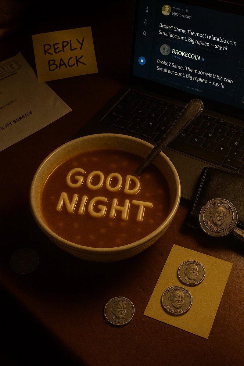 brokecoinbase's tweet photo. @alessatrx Good night, sleep tight, don’t let the broke coins bite 😴 https://t.co/TSXCRAQpWL