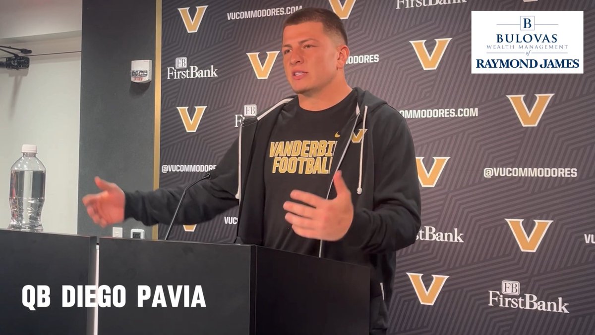 WATCH: Diego Pavia postgame press conference after Kentucky win, presented by <a href="/JosephBulovas9/">Joseph Bulovas</a> <a href="/RaymondJames/">Raymond James</a> 
youtu.be/rkyCz_74lzw?si…