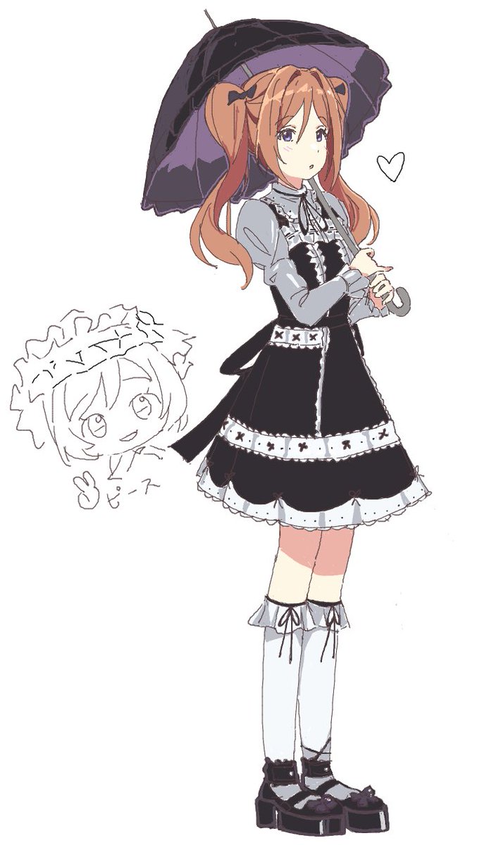 絵チャお邪魔しました！！
＃いいツインテールの日