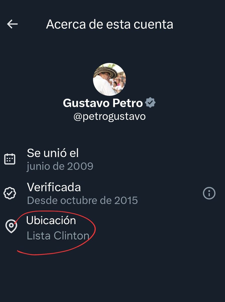 La ubicación de Gustavo Petro jajaja jajaja jajaja jaja 😂 😂🤣😁

Elon Musk lo jodiste jajaja jaja 😂