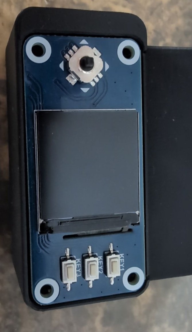 ishi0k's tweet image. I had a custom case made for my #SeedSigner model, and I like how it turned out with the phrase “Self Custody or Slavery.”

The only downside is that the 3D model doesn’t account for the top cover and circuitry, the screen and buttons are left exposed.

Is there any 3D template…