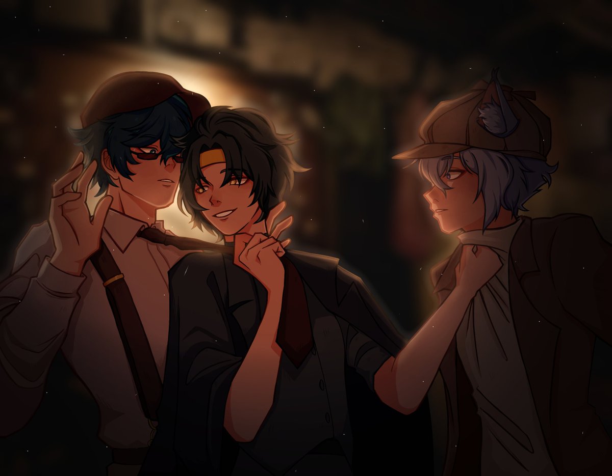 DailyClassC's tweet image. late nights in the detective agency 🔍 #lightharuseth #classc #lighterzzz #harumasa #sethlowell