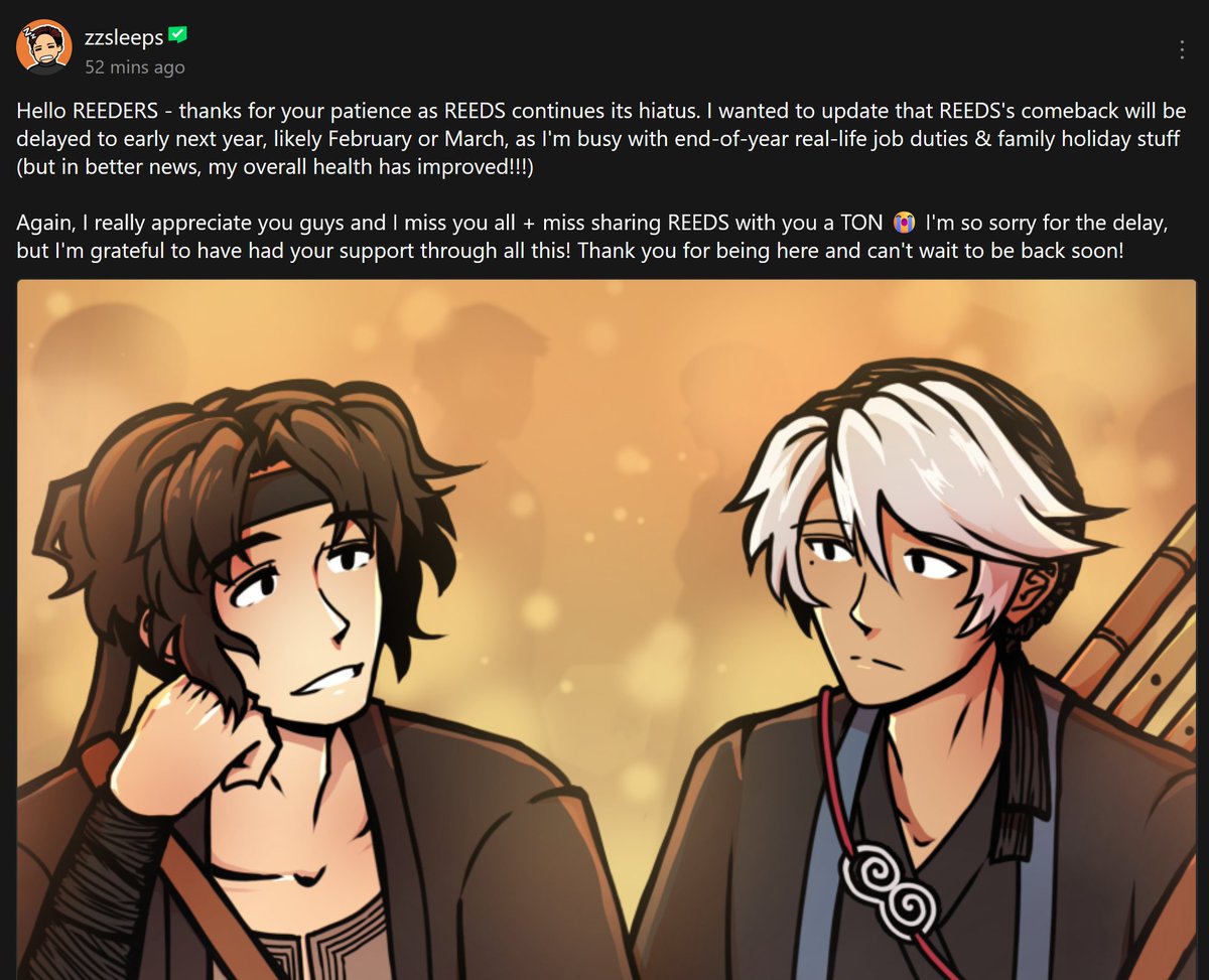 REEDS comic - read on WEBTOON & Tapas ✨ tweet media