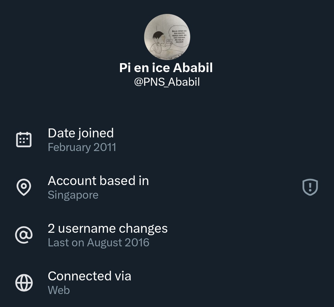 Baru tau, huruf 'S' dalam <a href="/PNS_Ababil/">Pi en ice Ababil</a> itu ternyata artinya 'Pegawai Negeri Singapura'.. pantes sering nge-roasting <a href="/pejabrut/">🙏 alumnus diklat</a> <a href="/PNS_Garis_Lucu/">PNS Garis Lucu 💤</a> di Wakanda 😞