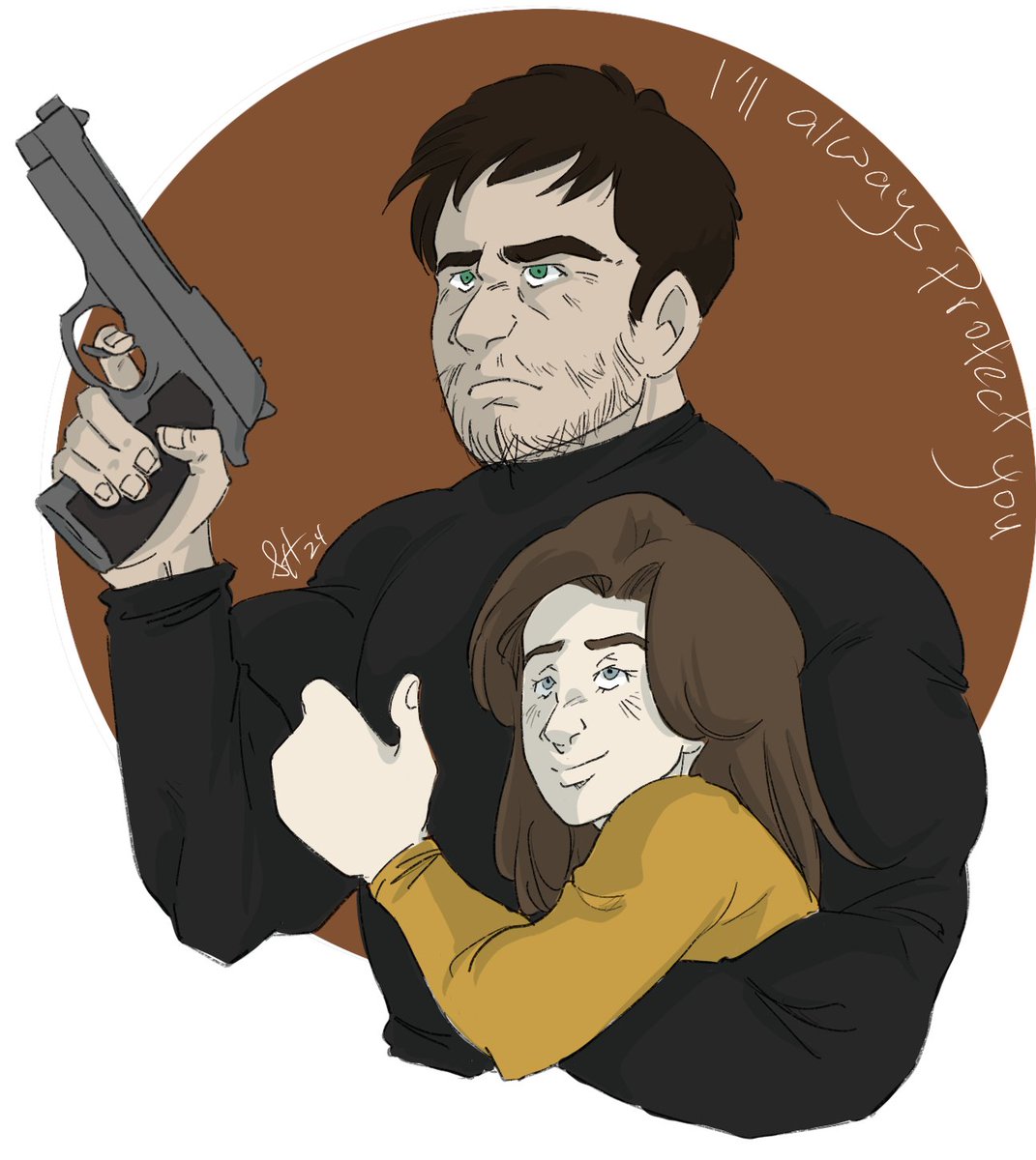 ThatREDFLDgirl's tweet image. The progression of my RE art/style makes me so happy 😊