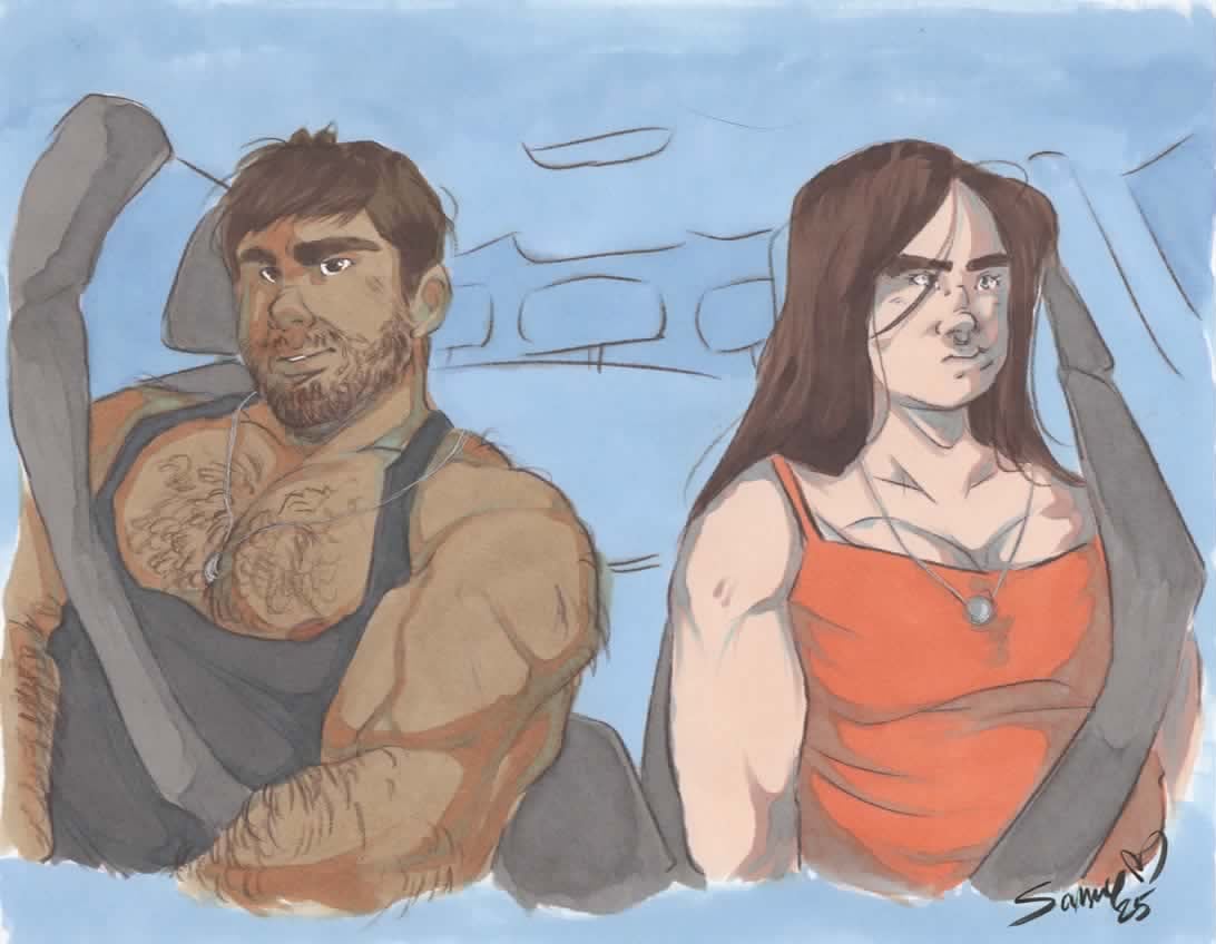 ThatREDFLDgirl's tweet image. The progression of my RE art/style makes me so happy 😊