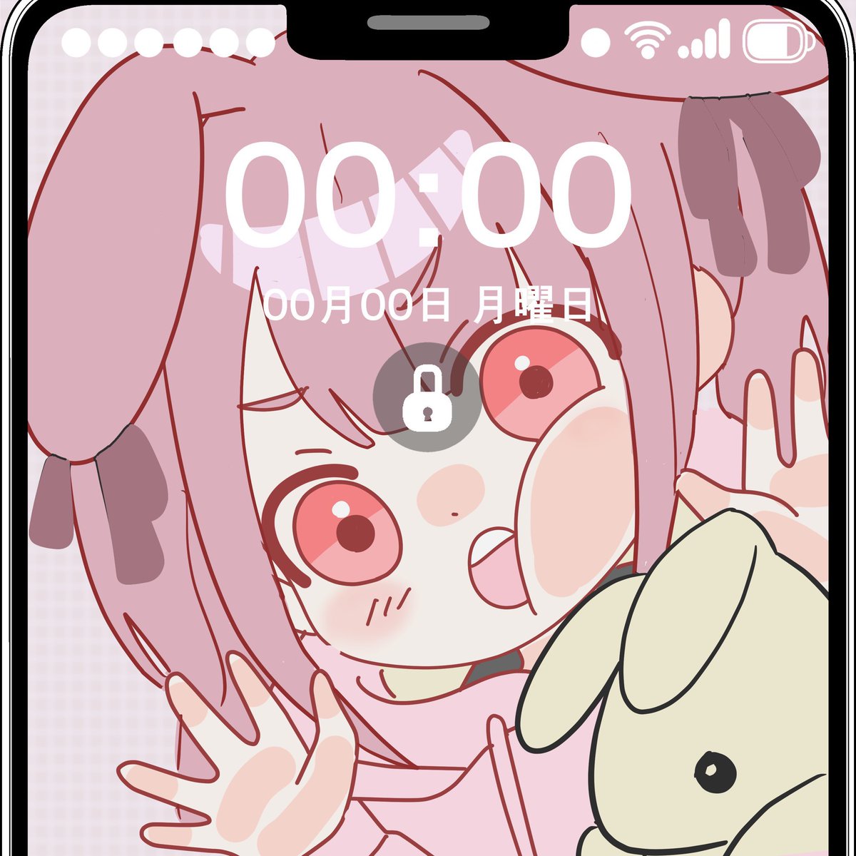 ❤︎ ❤︎ ❤︎ むらさきうざぎさん ❤︎ ❤︎ ❤︎ ななもりのうさぎ