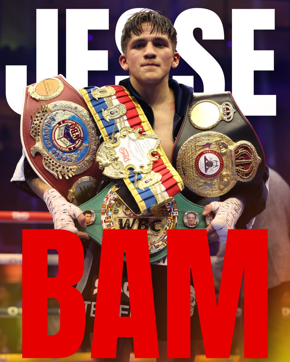 WorldBoxingOrg's tweet image. Jesse knows it — belts matter! 👏🔥