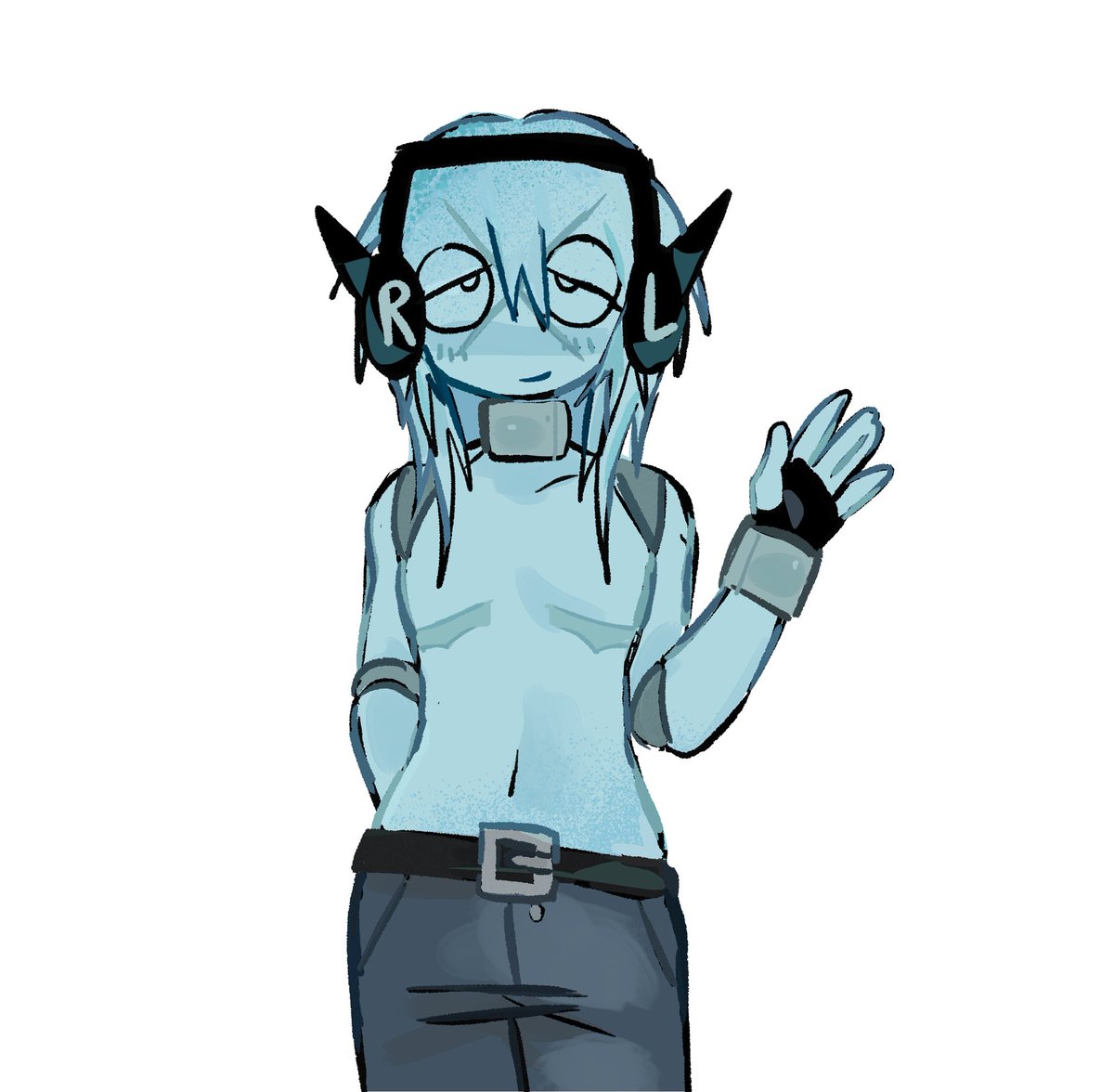 medlymitu's tweet image. Okay I listened to the Criticisms and removed the sexual part of her design (her breasts) hope you guys enjoy and im very sorry.