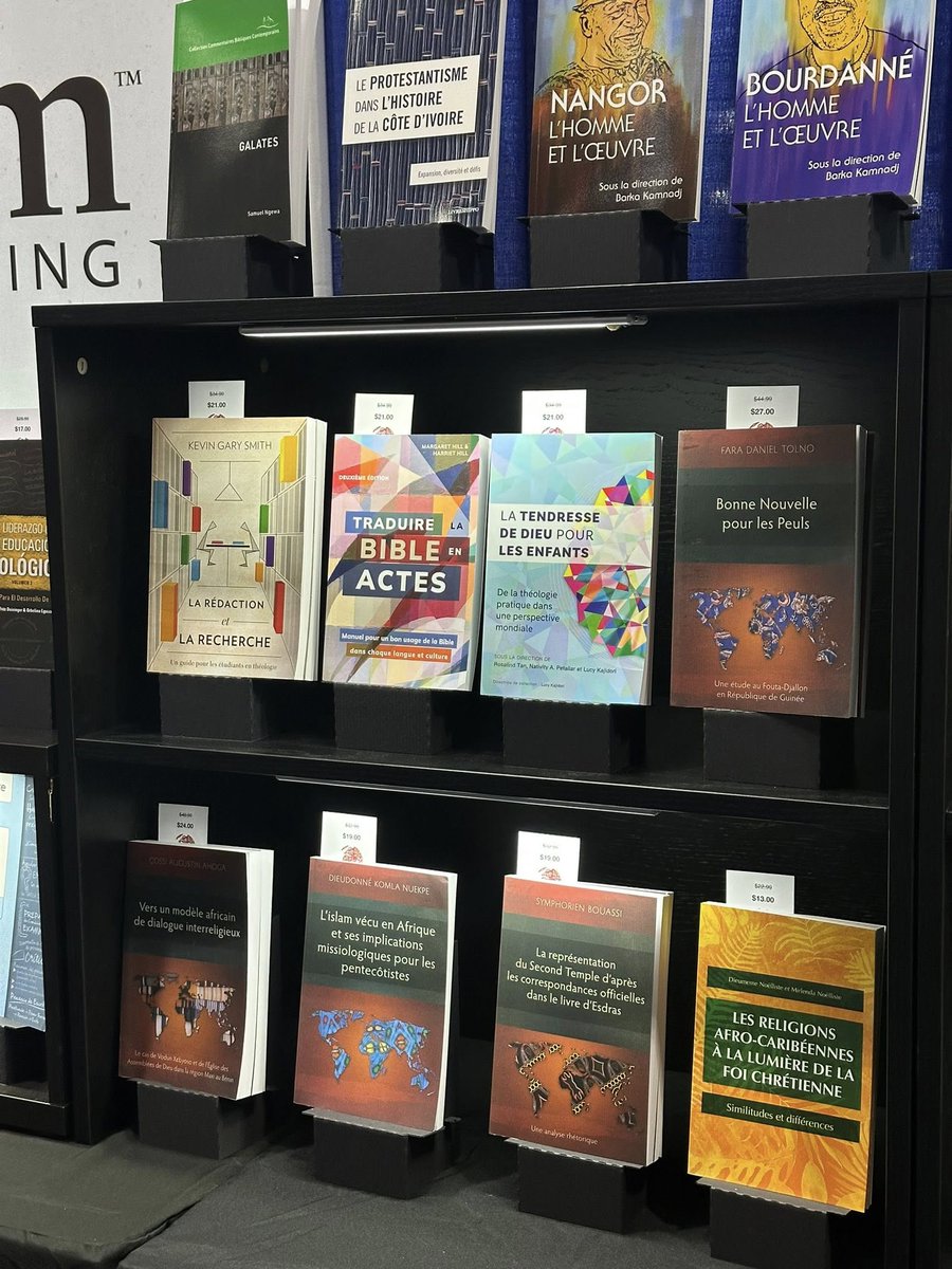 langhampub's tweet image. Welcoming visitors at #sblaar25. As always, we brought hundreds of books for Christian readers, theology students, and scholars from the global theological community. Also, be sure to try our game and get a chance to win a free book of your choice!