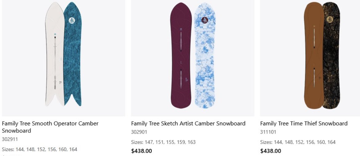 26-27 Burton familytree smooth operator継続 #2627ギア情報ざも