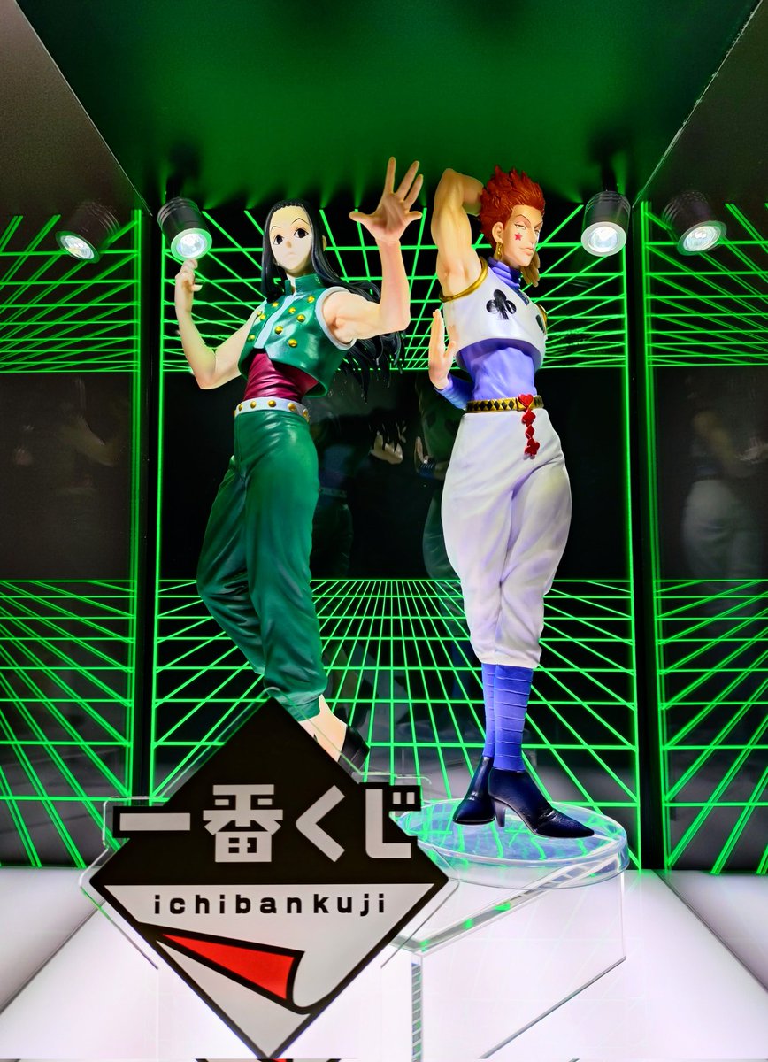 一番くじHUNTER×HUNTER B賞イルミC賞ヒソカセットキャラ下位賞