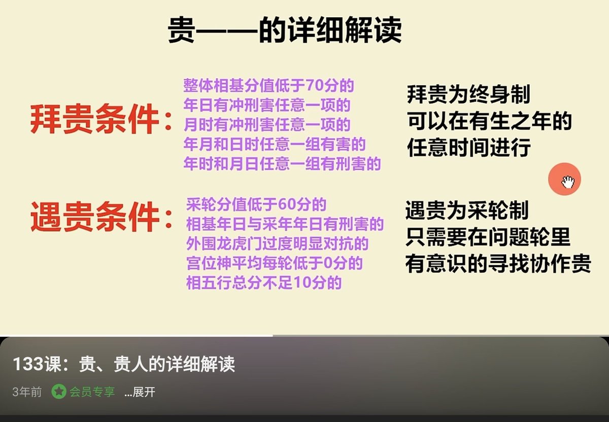 真正的“拜贵、遇贵”之道,首重自知:先把自身命中的缺口、刑冲害破口找准找透。 若不辨根源而胡乱遇贵、拜贵,非但拯救不了自己,反而会火上浇油,令 ...