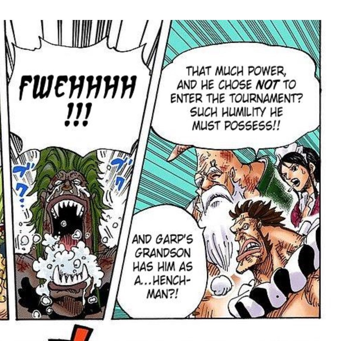 Chinjao saw Zoro perform the best feat by a strawhat up until this