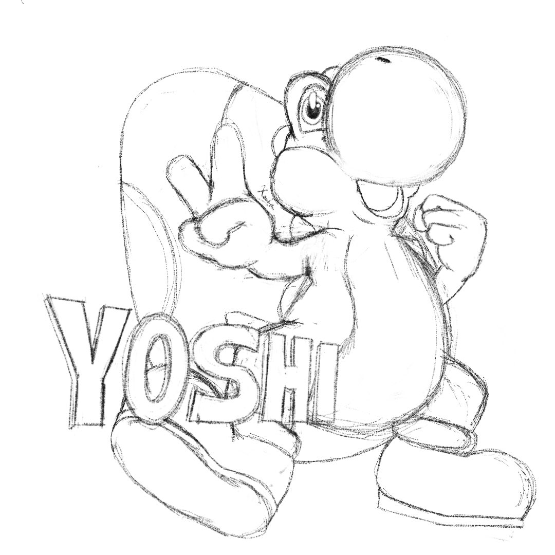 xandrabening's tweet photo. The best dino #dinosaur #Nintendo #gaming #digitalart https://t.co/VKHL9b4i3K