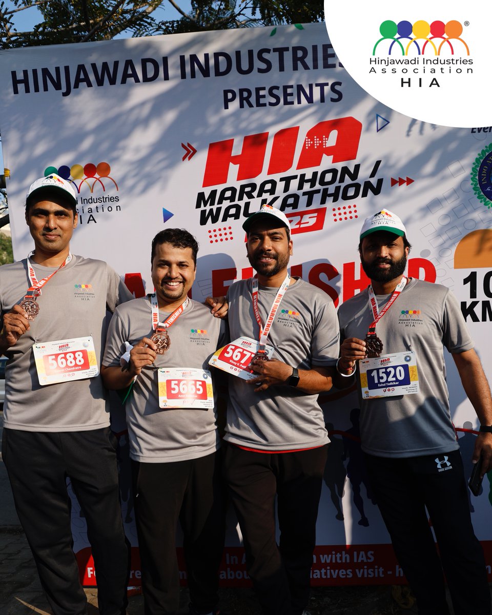 HIAPune's tweet image. What a morning at the HIA Marathon!
Smiles, cheers, teamwork  and 2,000+ runners making unforgettable memories together.
Hinjawadi isn’t just an IT hub, it’s a community. 
#HIAMarathon #Hinjawadi