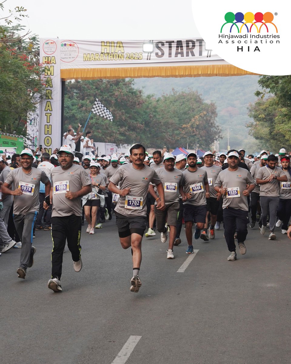 HIAPune's tweet image. What a morning at the HIA Marathon!
Smiles, cheers, teamwork  and 2,000+ runners making unforgettable memories together.
Hinjawadi isn’t just an IT hub, it’s a community. 
#HIAMarathon #Hinjawadi