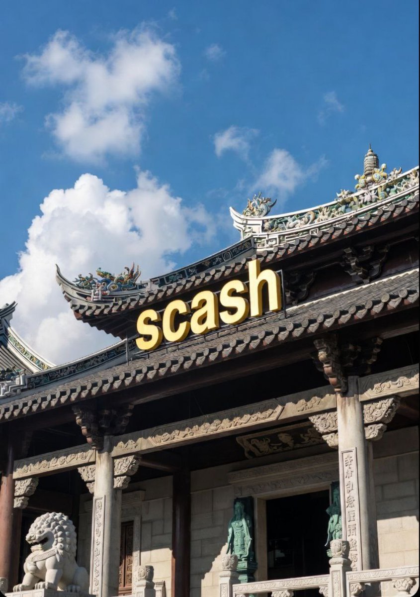 <a href="/scashnetwork/">scash</a> 
$Scash
Scash因为名字是“中本聪现金💰” 所以，对标的是中本聪的《Bitcoin：一种点对点电子现金系统》 ，Scash是Bitcoin的一种，Bitcoin只是第一种点对点的电子现金而已，BTC经过长达16年的锤炼测试，系统已经真金不怕火炼成熟可靠稳定而Scash是第二代無預挖無項目方好好把握