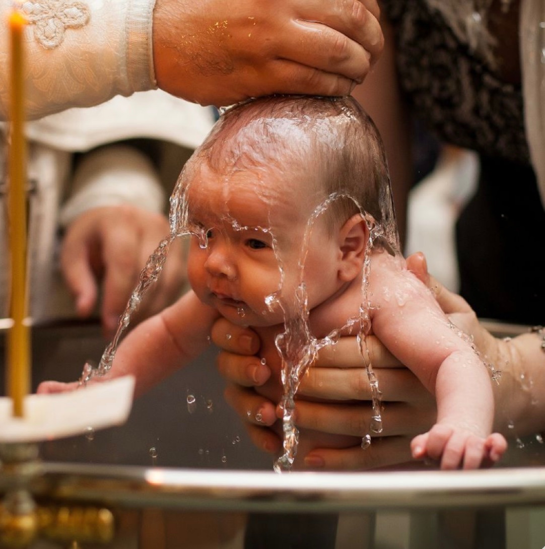 thattradgal's tweet image. Always baptize your babies as soon as possible.