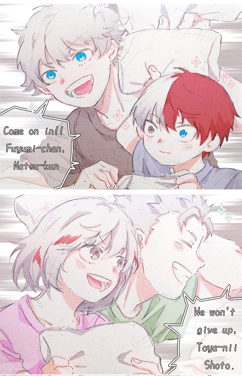 Fros_000's tweet image. I still can&apos;t get over the next week, so I just keep looking at the old pictures of my happy family that I drew myself.🫠