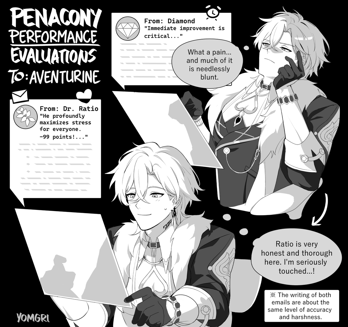 yomgri's tweet image. A little bias at work #aventio