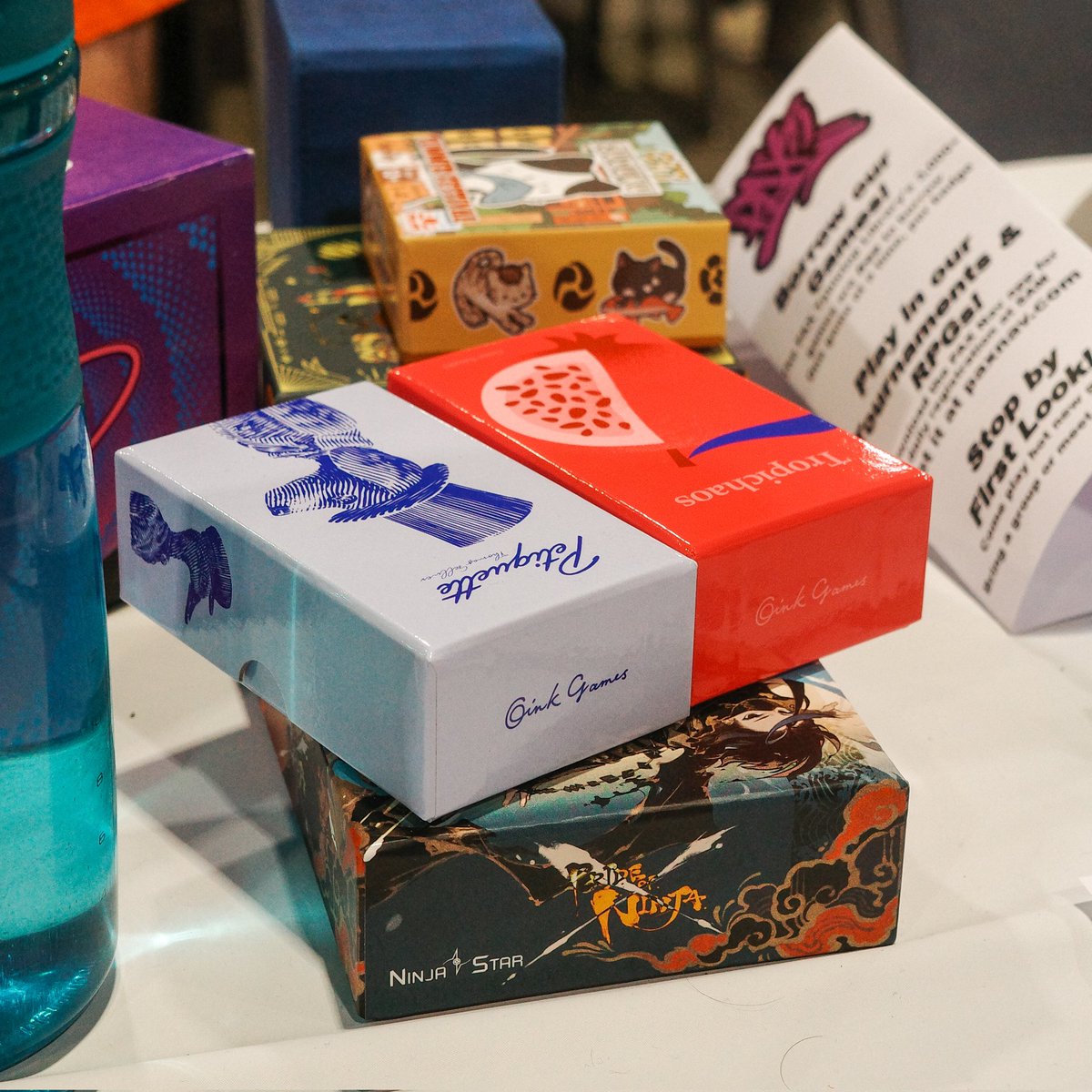 TheLibraryGamer's tweet image. PAX Unplugged