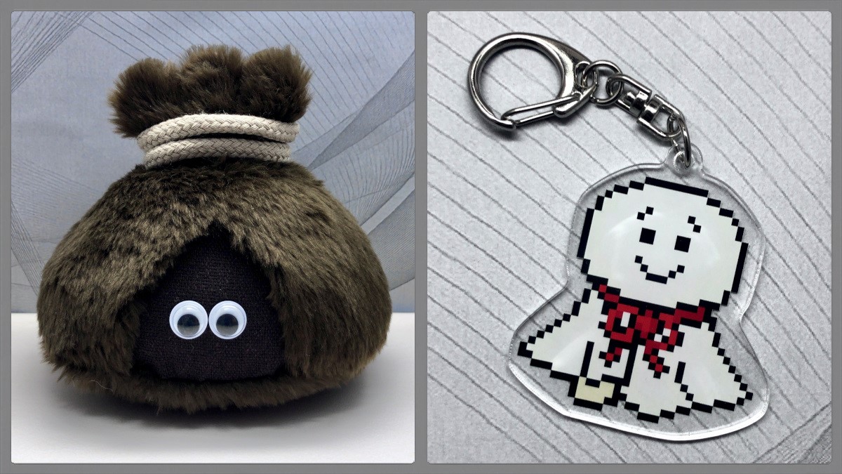 toshibon1206's tweet image. デザフェス戦利品3

さとうまりえさん(@MarieSato0904)のブースで、こもちゃん（リアル住居カラー）と辛口ナゲットくん、キーホルダーをお迎え✨
辛口ナゲットくんの機嫌悪めな表情が可愛い☺️
こもちゃんの新色も良い色味でめっちゃ可愛い✨

#デザフェス戦利品
#デザフェス62リポスト
@designfesta