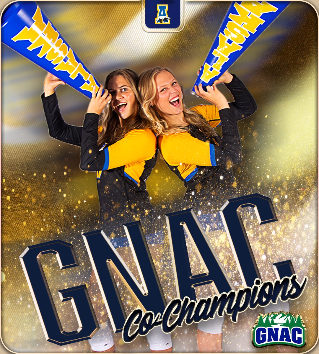 NanooksVB's tweet photo. FOR THE FIRST TIME EVER THE NANOOKS CLAIM THE GNAC AS A 2025 CO-CHAMPION‼️
WE’RE POSTSEASON BOUND. THE ‘NOOKS ARE GOING DANCING.
#NanookNation x #gnacvb https://t.co/Qa1TkpNzQK