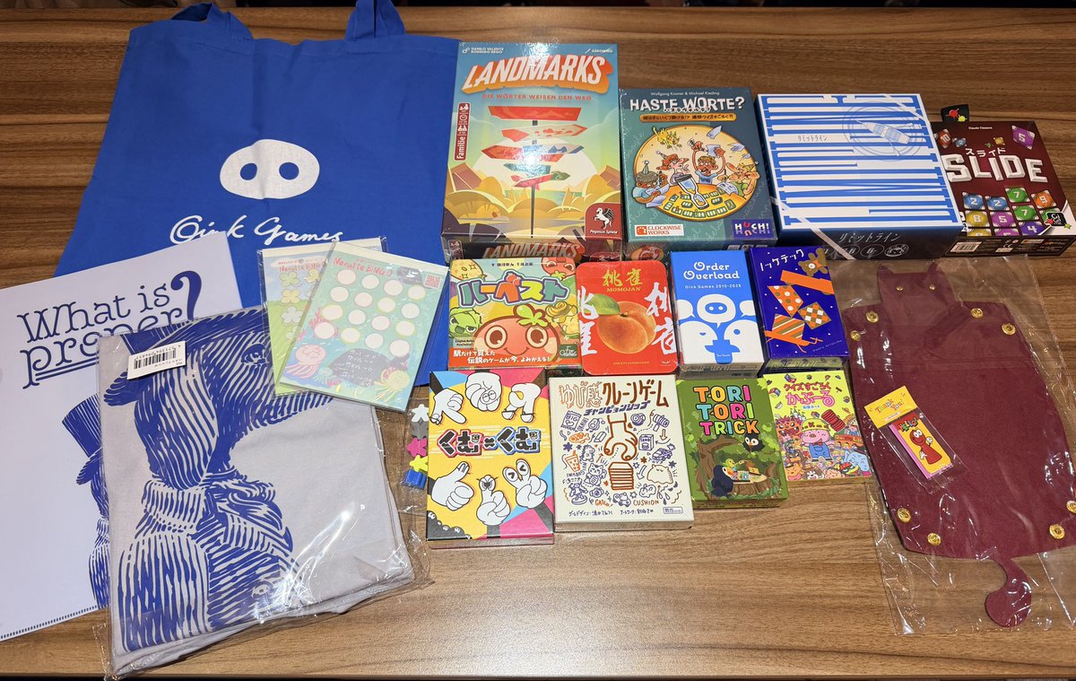 11月23日、本日もボドゲバオープンします！

昨日はゲムマ戦利品たくさん買って来ましたー✨

おもしろいゲームたくさん仕入れましたので、是非遊びに来てくださいね‼︎

本日、ボドゲバお席少なめです！
夜は飲み会イベントです！

本日も1日よろしくお願いします‼︎