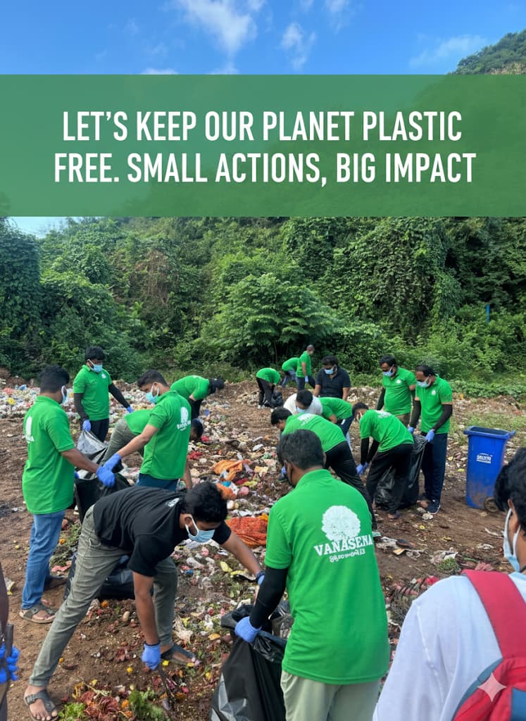 rajeshpk43's tweet image. Vanasena - Prakruthini Kapadey Sena 
Aim is to reduce plastic in nature 🌱
#Program_10th_week 🤝
@DharmendraJSP @ChaituJSP @vanasena2021052 @APDeputyCMO