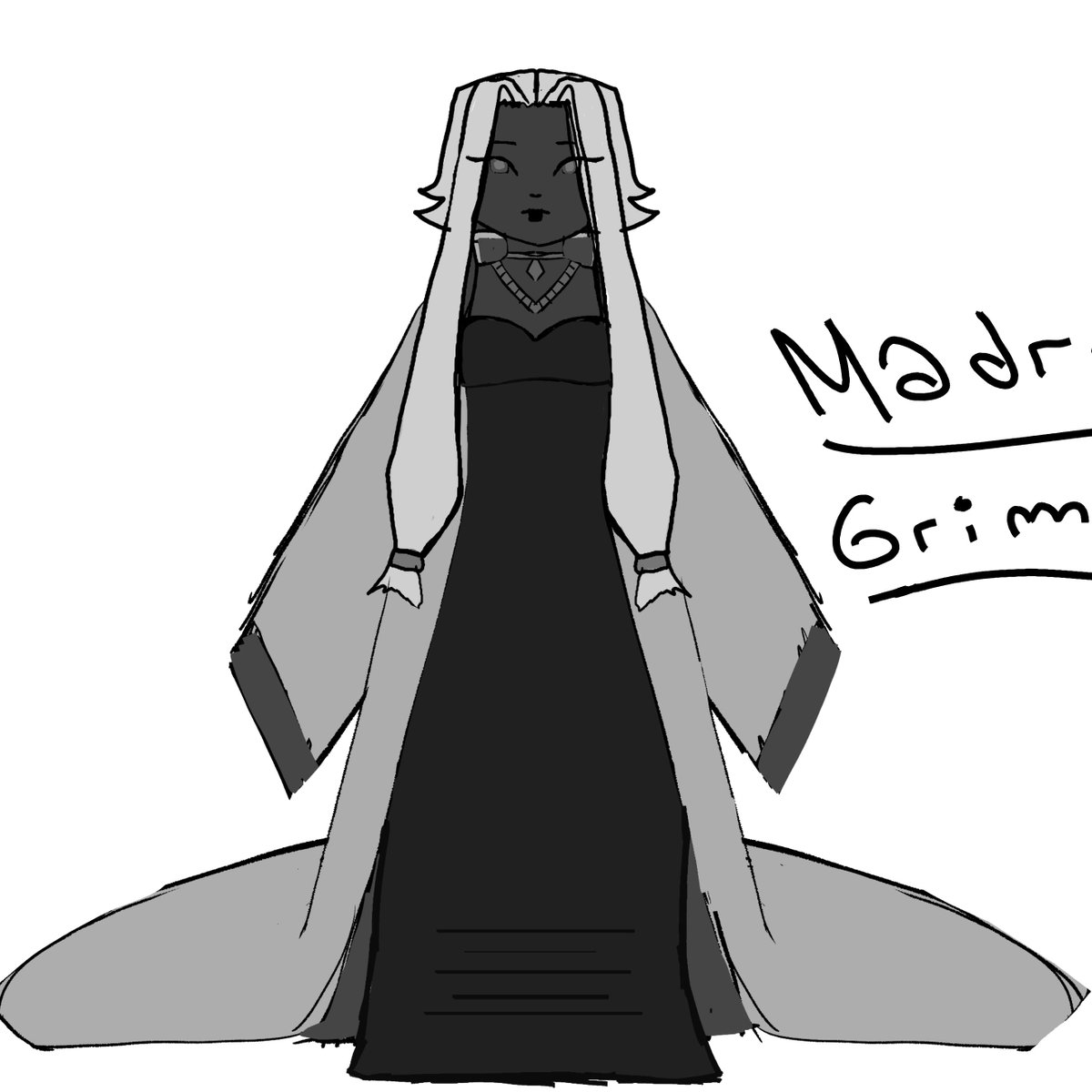 u_briana's tweet image. Dios, nunca voy a aburrirme de dibujarla Dx. (La segunda imagen es mi pequeña referencia de Madre para dibujarla a blanco y negro. Sin olvidar que el dibujo me inspire otra vez de Demon slayer)#toeatagod #teag #drawing