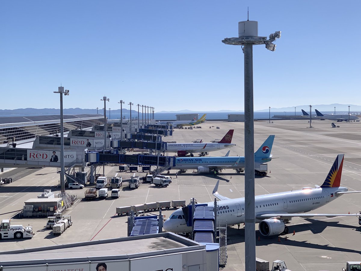 セントレアなぅ✈️