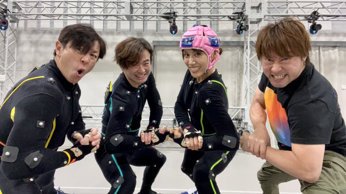 katsugekiza's tweet photo. 2025/11/21(金)
#活劇座 です！
本日の #モーションキャプチャー は⁉️

※敬称略
#モーキャプアクター:#和田圭市 #神戸豊 #川名優子
#アクションコーディネイター:#杉原明

☀️アッ‼︎と驚くようなコラボ満載な内容を、
✨このベテランアクター3名が🤩テンションMAXで演じてくれました‼️٩( ᐛ )و https://t.co/LyVHQXTcEx