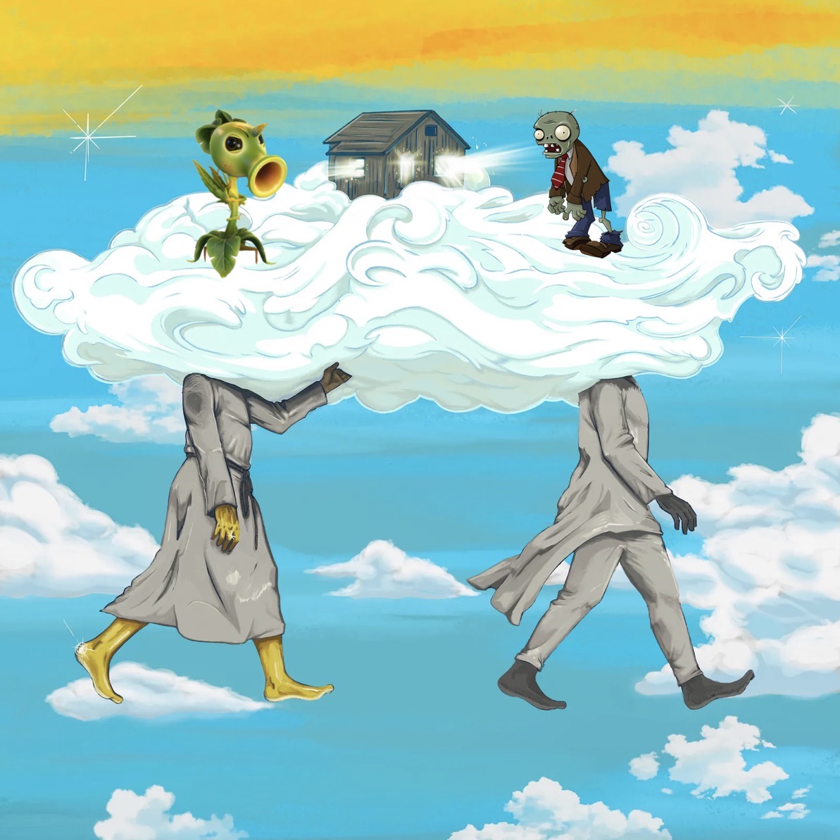 no, a new Plants vs Zombies Garden Warfare game has NOT been announced today (this is day 2119 since new GW content)