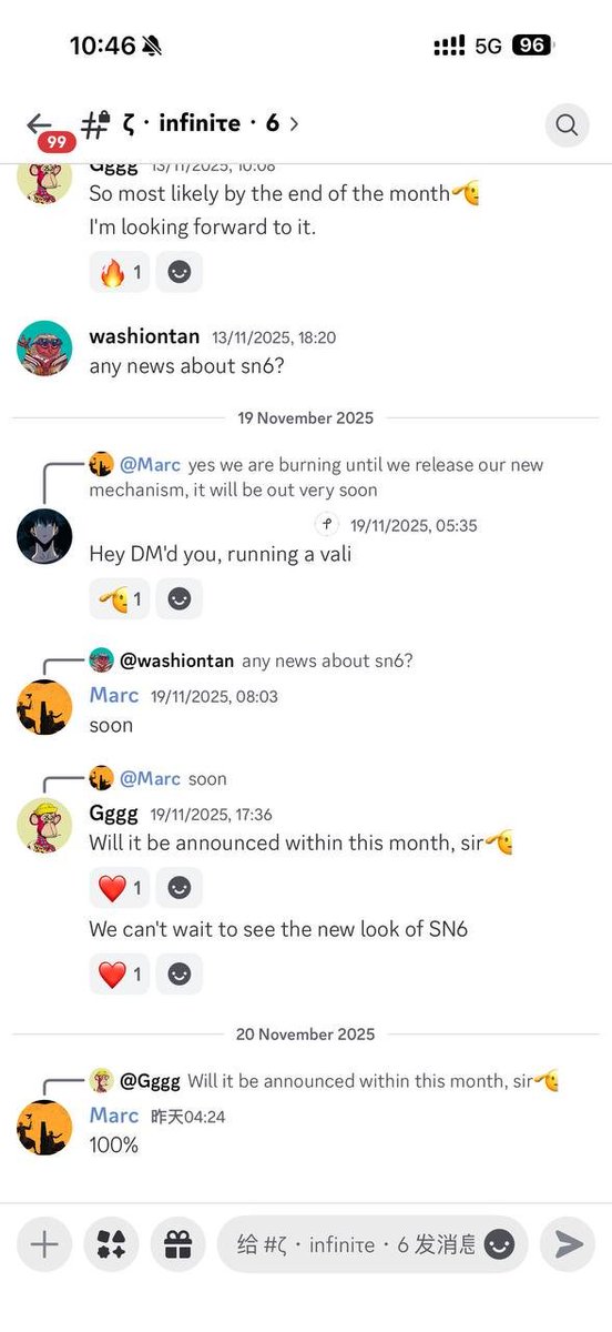 Yizhiyangfund's tweet image. 我正在用行动拉盘 #SN6 希望你已经在车上！
Dev将在本月内公布并启动重塑后的品牌以及全新机制
抛开所有的不谈 SN6本身就将具备子网的顶级数字
如果说未来子网大肆炒作那么TOP 1-10 是最具备炒作泡沫
低估 低估 低估 低估 低估 低估 凡事讲6遍 @Playinfgames