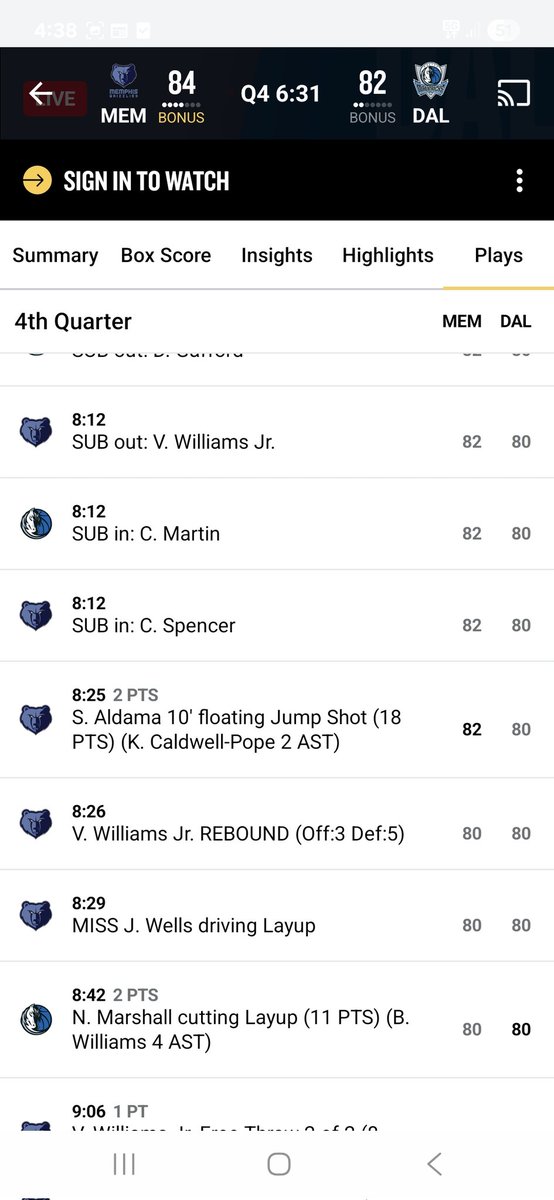 cashmoneyprinta's tweet photo. @nbastats once again stat keepers trying to rig Vince Williams jr assists. 8.26 Vince Williams Jr offense rebound and instantly passes to Santi aldama for the basket. Assist was somehow given to KCP who was nowhere near the play https://t.co/QYCFPU0Db7