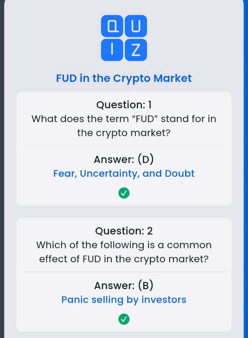 Eaziboy2127's tweet image. 🔥 SYNTAX VERSE Daily General quiz answer !
🗓️ 20.11.2025

❓ Title : FUD in the Crypto market 
🎁 Reward : 26.12 $SYNTAX

✅ Answers : D,B,D,B

✅ Syntax Verse link : syntaxverse.com/rf/7ZH1I11JDP2

Follow me for fast quiz updates 

#syntax #syntaxverse #syntaxvault #syntaxquiz