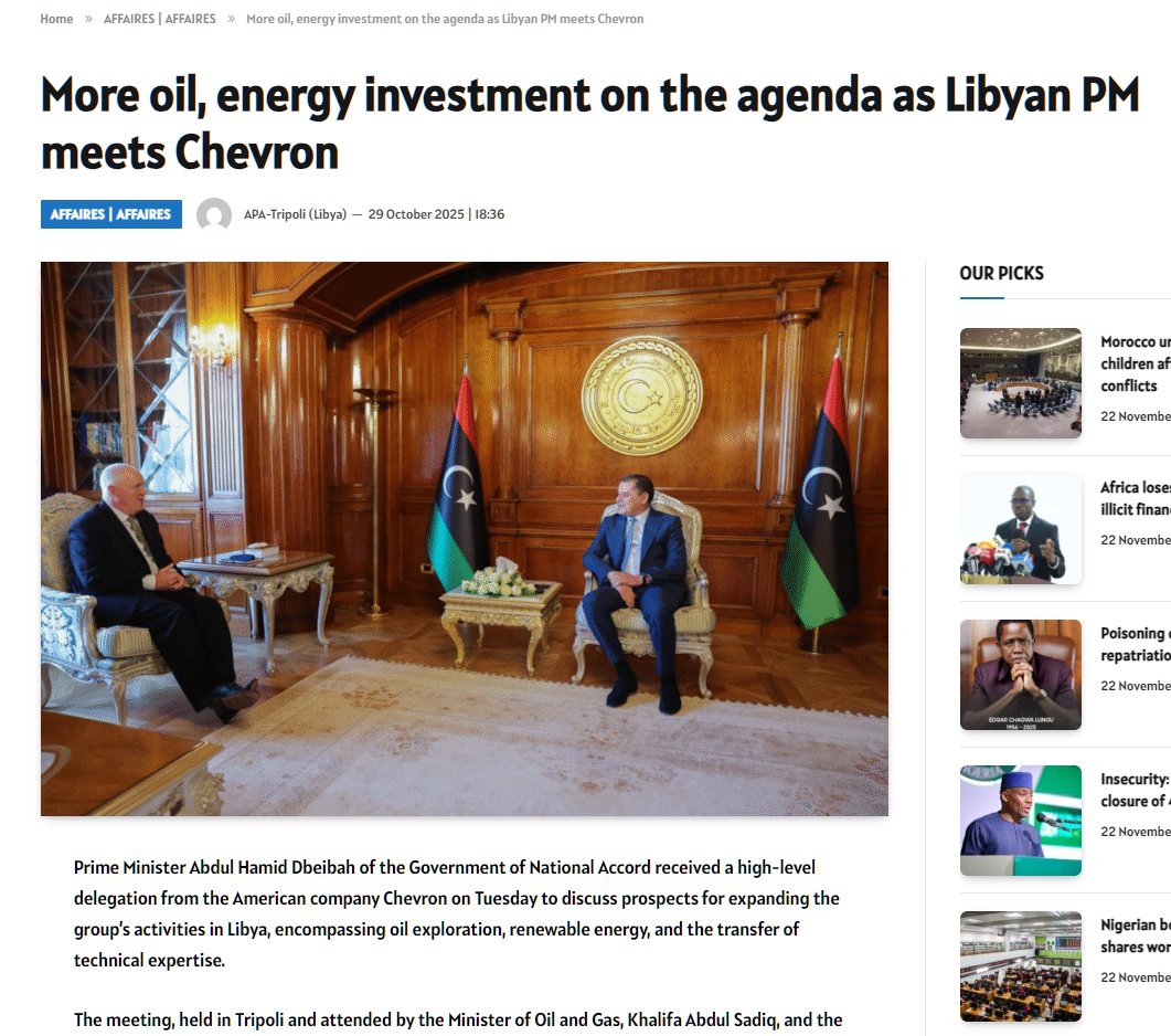Blah... blah... blah....

Meanwhile, the National Oil Company of Libya has publicized its Oil Fields map since April 2025 - in complete conformity to the Median Line principle and the Greek EEZ - and is currently in talks with Chevron for licensing them.

Suck it up Turk, the